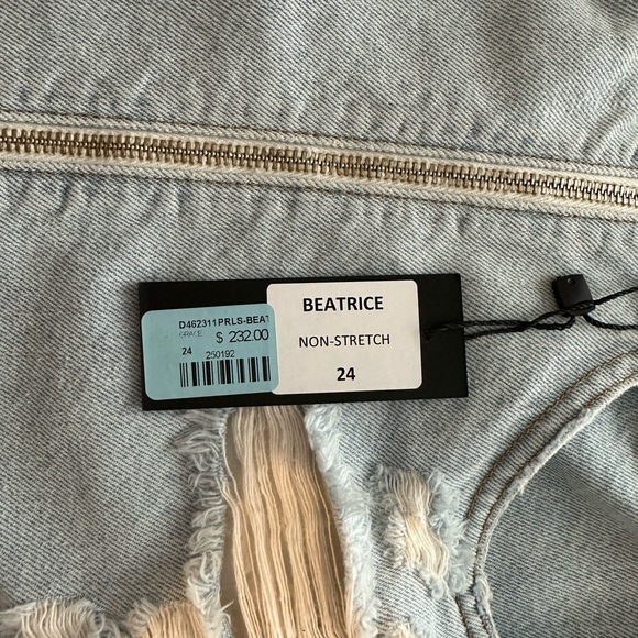 Carmar distressed mini skirt - Picture 3 of 3